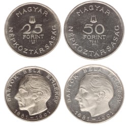 25-50 forint Bartók Béla 1961 BP