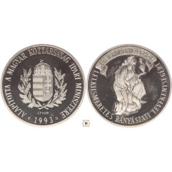 Lelkiismeretes Bányászati Tevékenységért ezüst érem 1993