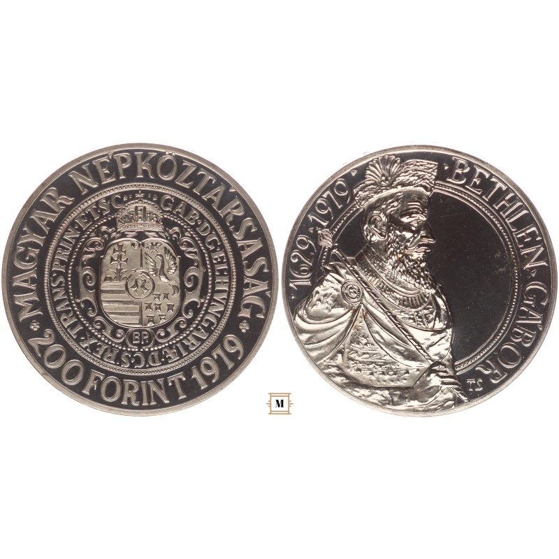 200 forint Bethlen Gábor 1979 BP Piefort