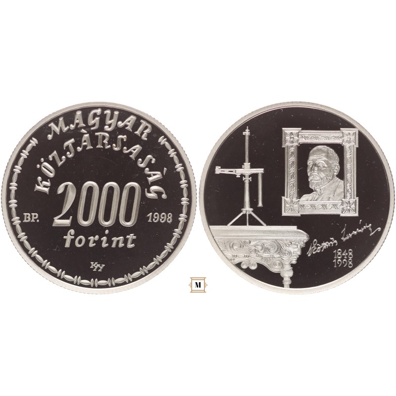 2000 forint Eötvös Lóránd 1998 BP