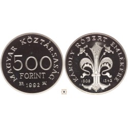 500 forint Károly Róbert 1992 BP