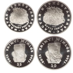 25 - 50 forint Zrínyi Miklós 1966 BP
