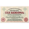 Hadifogolytábor Kenyérmező 10 korona 1916
