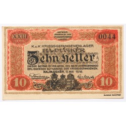 Hadifogolytábor Hajmáskér 10 fillér 1916
