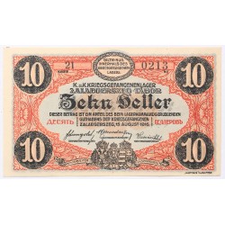 Hadifogolytábor Zalaegerszeg 10 fillér 1916