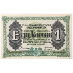 Hadifogolytábor Nezsider 10 korona 1916