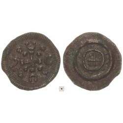 II. Béla 1131-41 denár ÉH 48