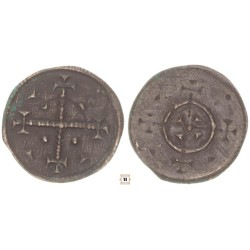 II. Géza 1141-62 denár ÉH 74