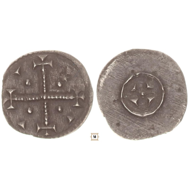 II. Géza 1141-62 denár ÉH 74