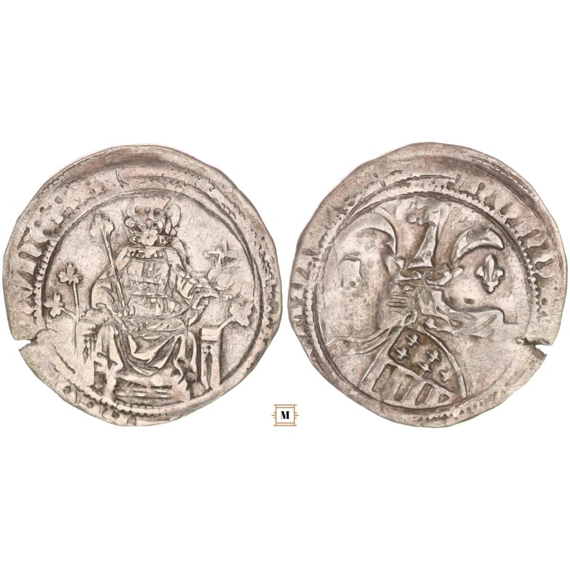 Károly Róbert 1307-42 garas S - Liliom ÉH 355
