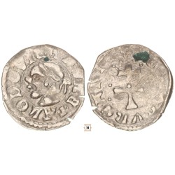 I. Lajos 1342-82 denár ÉH 432