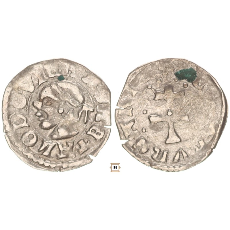 I. Lajos 1342-82 denár ÉH 432