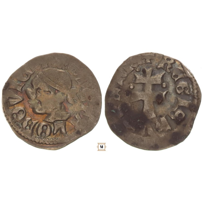 I. Lajos 1342-82 denár ÉH 432