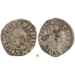 I. Lajos 1342-82 denár ÉH 432