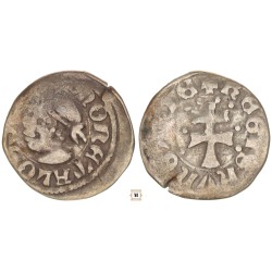 I. Lajos 1342-82 denár ÉH 432
