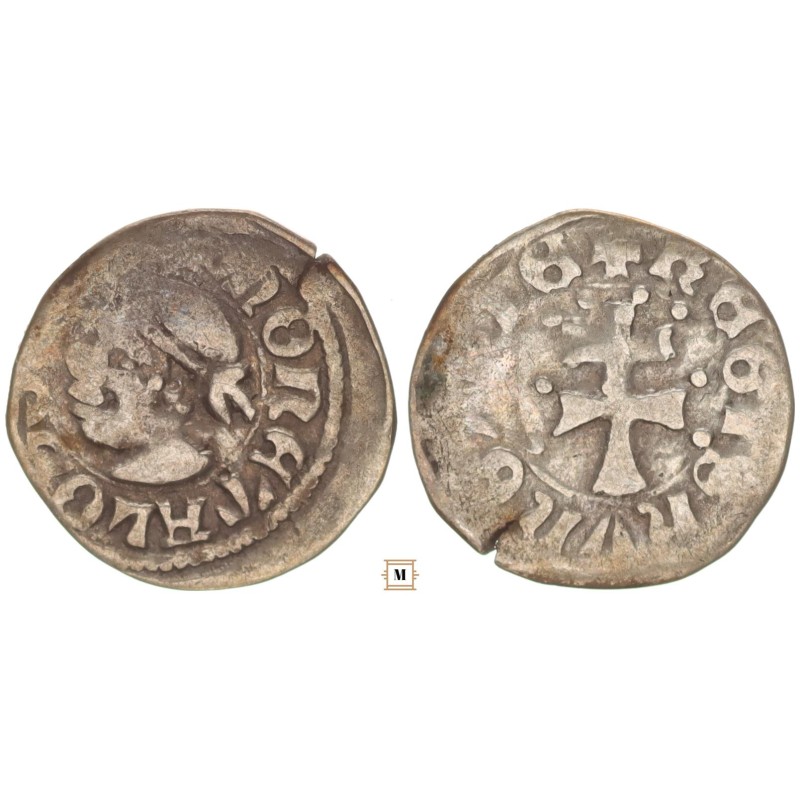 I. Lajos 1342-82 denár ÉH 432