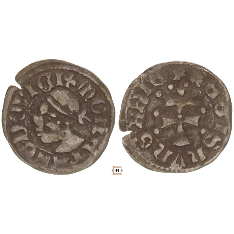 I. Lajos 1342-82 denár ÉH 432