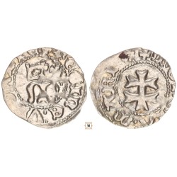 Mária 1382-87/1395 denár ÉH 442