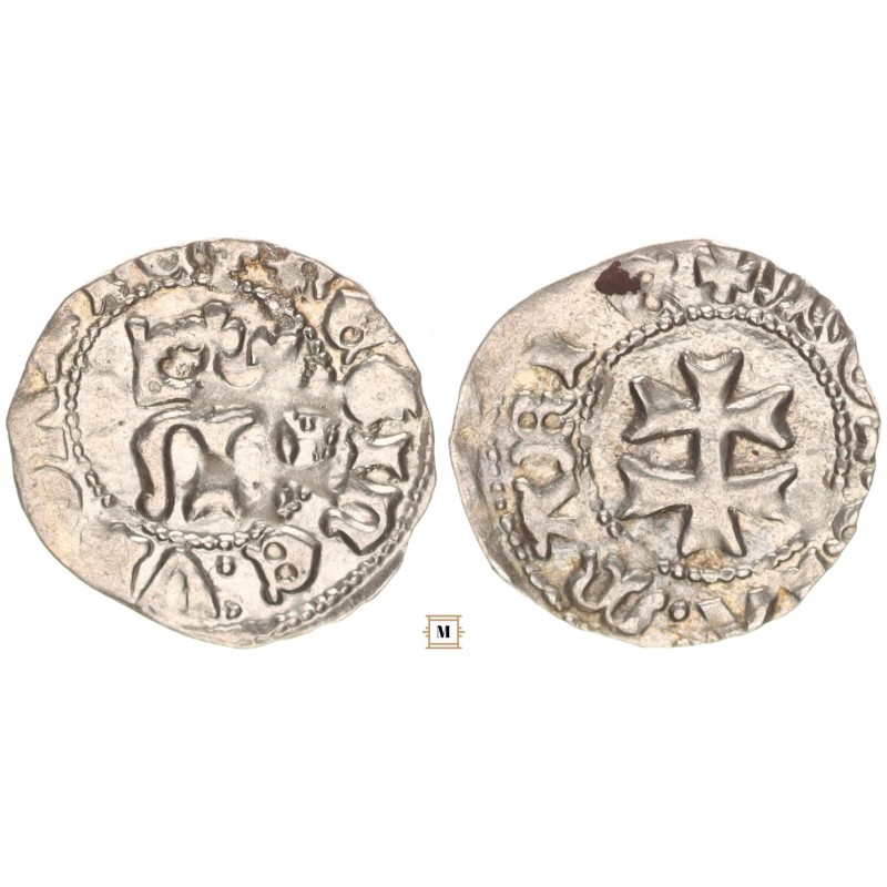 Mária 1382-87/1395 denár ÉH 442