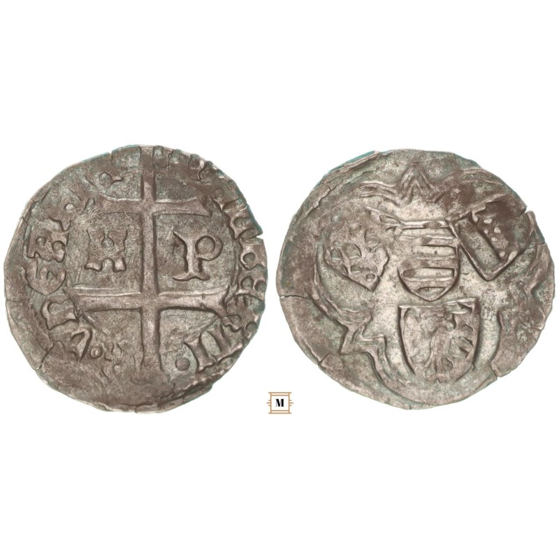Albert 1437-39 denár K-P ÉH 461