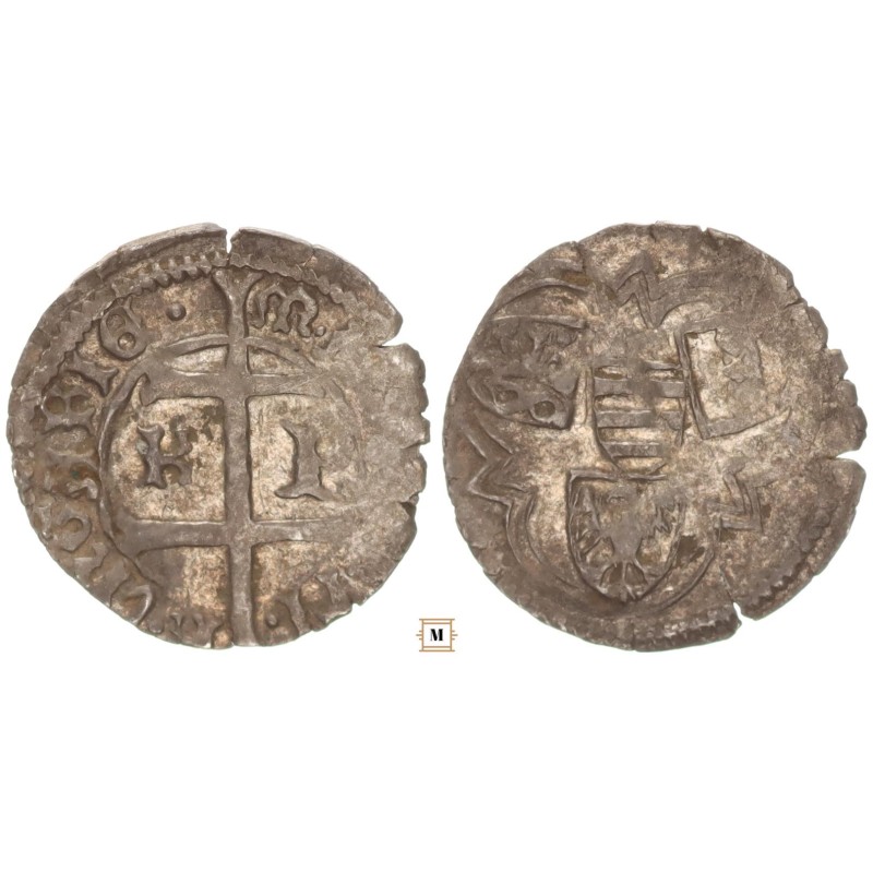 Albert 1437-39 denár K-P ÉH 461