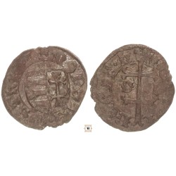 I. Mátyás 1458-90 denár L-S ÉH 554