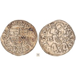 I. Mátyás 1458-90 denár n - kalapács ÉH 562