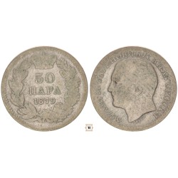 Szerbia 50 para 1879