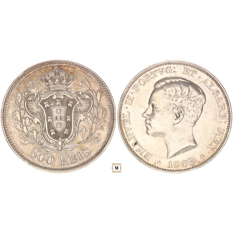 Portugália 500 reis 1908