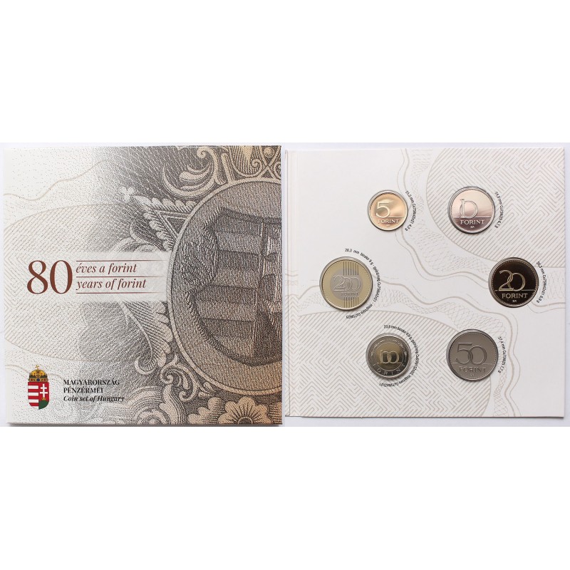80 éves a Forint - Forgalmi sor 2026 BP