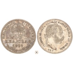 Ferenc József 10 krajcár 1869 GyF