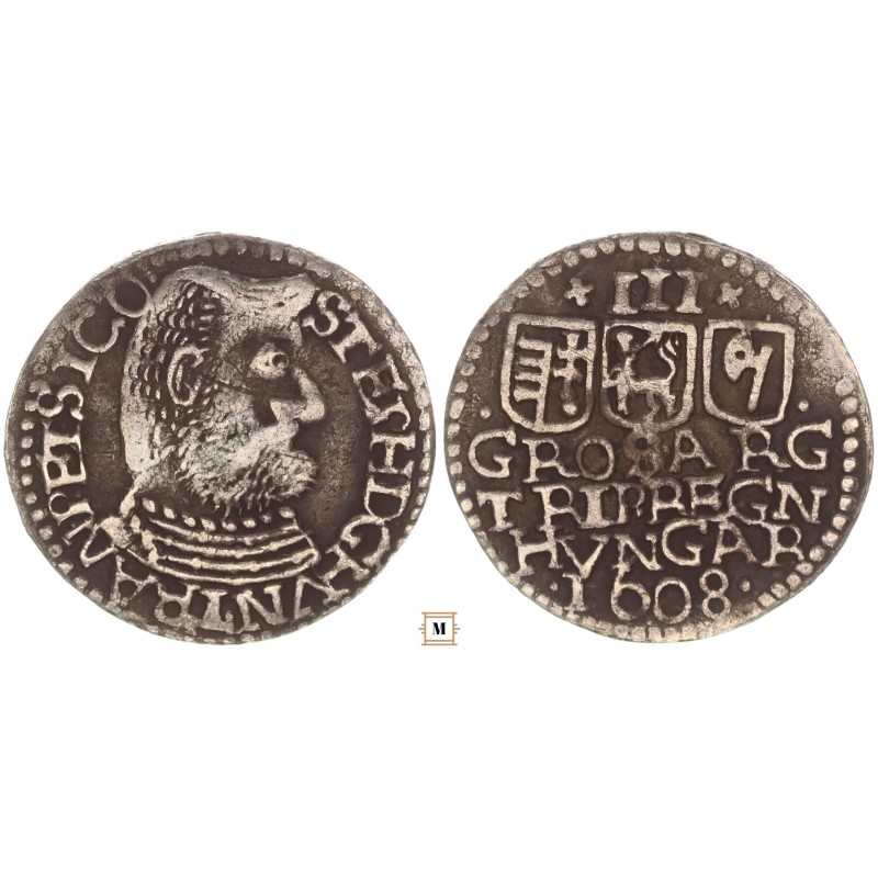 Bocskai István 3 garas 1608 Balta, RR!, ÉHIII 135