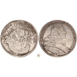 Bajorország, III. Miksa József tallér 1757