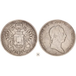 I. Ferenc 1/2 scudo 1825 V Velence