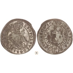 I. Lipót 3 krajcár 1699 CH Pozsony