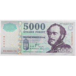 5000 forint 2008 BA MINTA