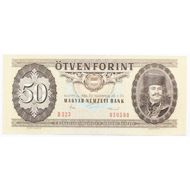 50 forint 1986