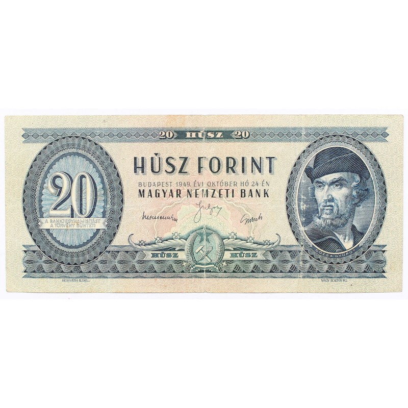 20 forint 1949