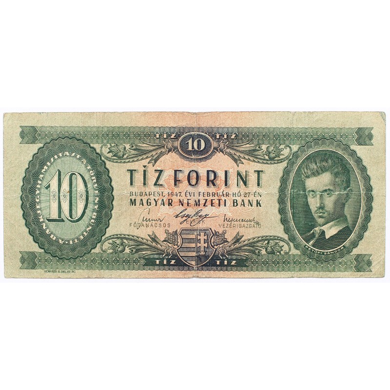 10 forint 1947