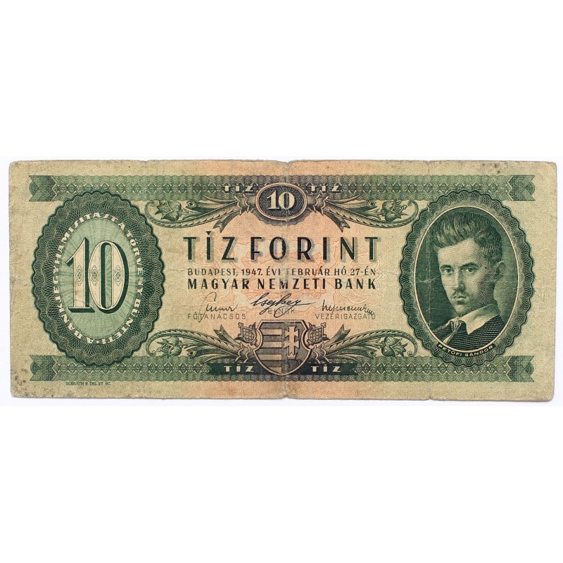 10 forint 1947