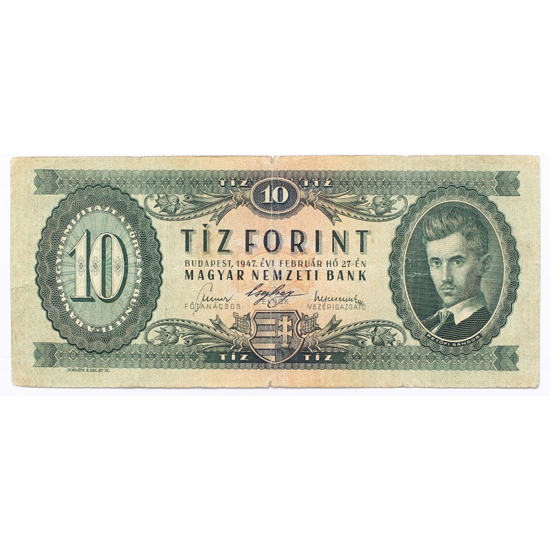 10 forint 1947