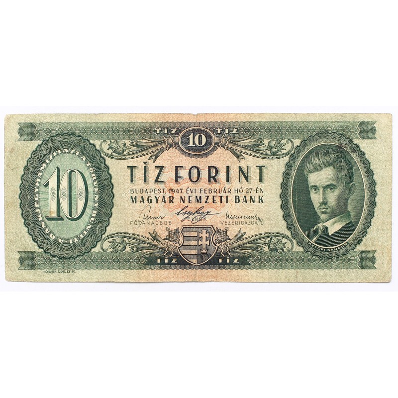 10 forint 1947
