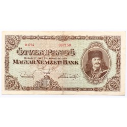50 pengő 1945