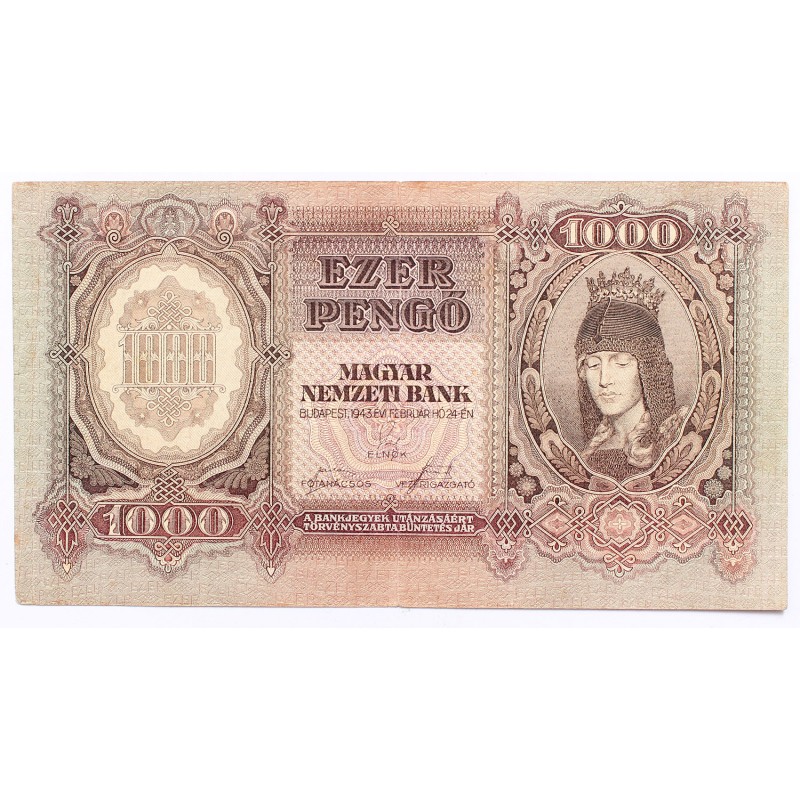 1000 pengő 1943