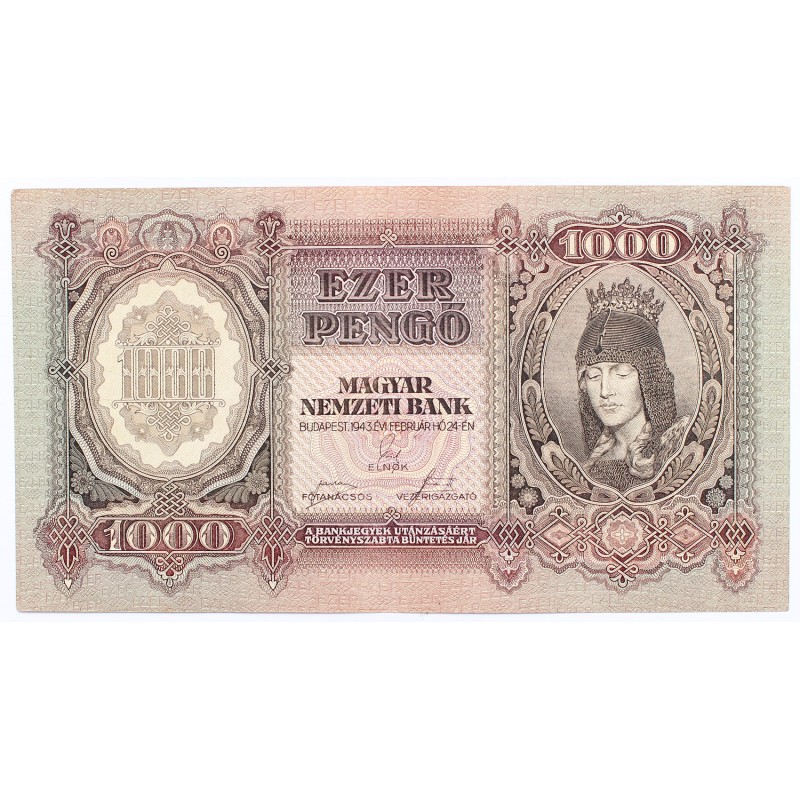 1000 pengő 1943