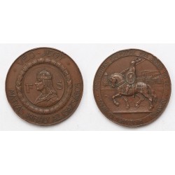 Fővárosi Sörfőző Rt. Kőbánya - A megnyitás emlékére 1914 bronzérem