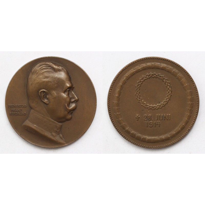 Ferenc Ferdinánd halálára emlékérem 1914, A.Hartig