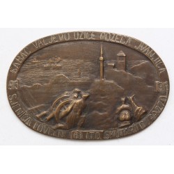 63. Gyalogezred - Lovcen bevétele plakett 1914-1915