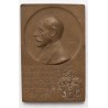 Dr. Chizsnei Cherven Flórisnak hálás tanítványai és tisztelői plakett 1861-1911