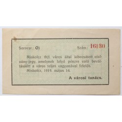 Miskolc 1 korona 1919